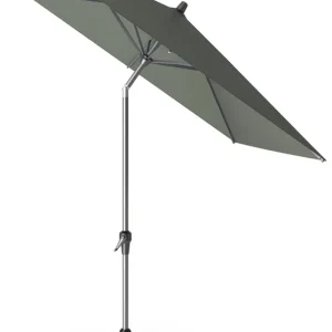 Lågt pris Riva parasoll - Olivgrön/grå exkl. parasollfot 2,5 x 2 m från Platinum Sun & Shade- Bra Möbler