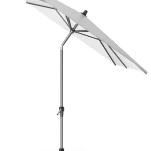 Beställ idag Riva parasoll - Vit/grå exkl. parasollfot 3 x 2 m från Platinum Sun & Shade- Bra Möbler