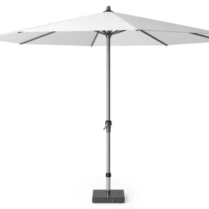 Riva parasoll - Vit/grå exkl. parasollfot 3,5 m från Platinum Sun & Shade- Bra Möbler Endast denna vecka