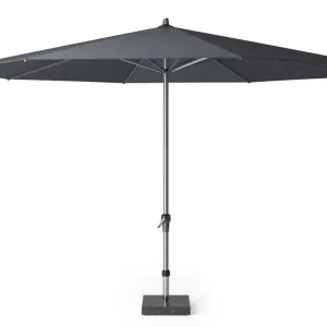 Köp online Riva parasoll - Mörkgrå/grå exkl. parasollfot 4 m från Platinum Sun & Shade- Bra Möbler