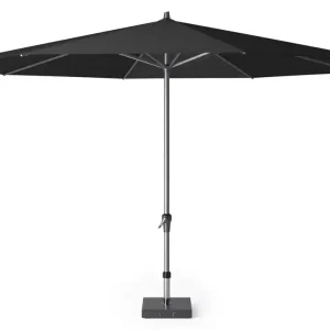Riva parasoll - Svart/grå exkl. parasollfot 4 m från Platinum Sun & Shade- Bra Möbler Snabb leverans