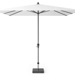Endast idag Riva parasoll - Vit/grå exkl. parasollfot 2,75 x 2,75 m från Platinum Sun & Shade- Bra Möbler