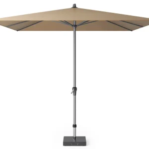 Beställ idag Riva parasoll - Taupe/grå exkl. parasollfot 2,75 x 2,75 m från Platinum Sun & Shade- Bra Möbler