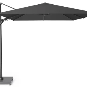 Kampanjpris Challenger T2 parasoll - Svart/grå exkl. parasollfot 3,5 x 2,6 m från Platinum Sun & Shade- Bra Möbler