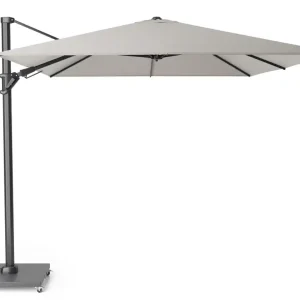 Endast idag Challenger T2 parasoll - Grå/grå exkl. parasollfot 3,5 x 2,6 m från Platinum Sun & Shade- Bra Möbler
