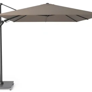 Challenger T2 parasoll - Beige/grå exkl. parasollfot 3,5 x 2,6 m från Platinum Sun & Shade- Bra Möbler Erbjudande