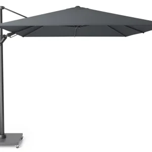 Challenger T2 parasoll - Mörkgrå/svart exkl. parasollfot 3,5 x 2,6 m från Platinum Sun & Shade- Bra Möbler Sänkt pris