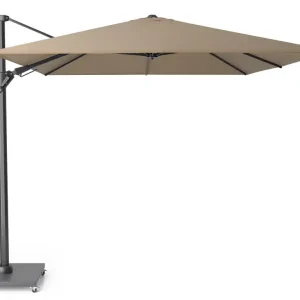 Challenger T2 parasoll - Taupe/grå exkl. parasollfot 3,5 x 2,6 m från Platinum Sun & Shade- Bra Möbler Kampanj