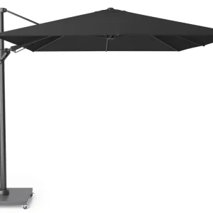 Populär Challenger T2 parasoll - Svart/grå exkl. parasollfot 3,5 x 2,6 m från Platinum Sun & Shade- Bra Möbler