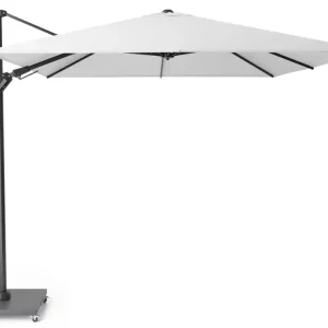 risnedsättning Challenger T2 parasoll - Vit/grå exkl. parasollfot 3,5 x 2,6 m från Platinum Sun & Shade- Bra Möbler