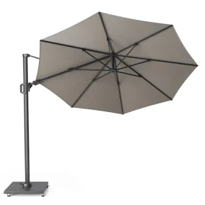 Sänkt pris Challenger T2 parasoll - Grå/grå exkl. parasollfot 3,5 m från Platinum Sun & Shade- Bra Möbler