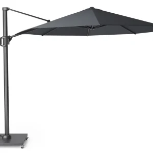 Billigare Challenger T1 parasoll - Mörkgrå/grå exkl. parasollfot 3,5 m från Platinum Sun & Shade- Bra Möbler