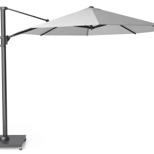Challenger T1 parasoll - Grå/grå exkl. parasollfot 3,5 m från Platinum Sun & Shade- Bra Möbler Säker betalning