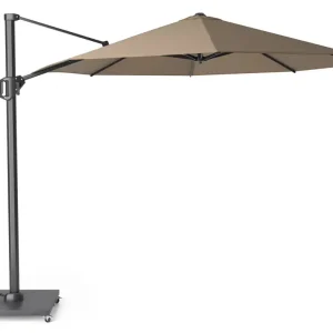 Challenger T1 parasoll - Taupe/grå exkl. parasollfot 3,5 m från Platinum Sun & Shade- Bra Möbler Kampanj