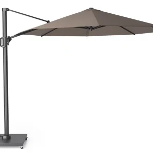 Challenger T1 parasoll - Beige/grå exkl. parasollfot 3,5 m från Platinum Sun & Shade- Bra Möbler Expressleverans