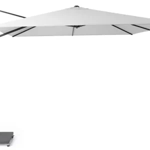 Challenger T1 parasoll - Vit/grå exkl. parasollfot 3 x 3 m från Platinum Sun & Shade- Bra Möbler Fynd