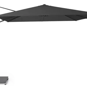 Challenger T1 parasoll - Svart/grå exkl. parasollfot 3 x 3 m från Platinum Sun & Shade- Bra Möbler Erbjudandepris