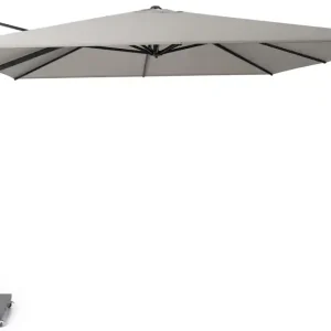 risnedsättning Challenger T1 parasoll - Grå/grå exkl. parasollfot 4 x 3 m från Platinum Sun & Shade- Bra Möbler