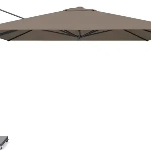 Outlet Challenger T1 parasoll - Beige/grå exkl. parasollfot 3,5 x 3,5 m från Platinum Sun & Shade- Bra Möbler