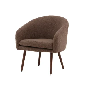 Sista chansen Wanda fåtölj - Brun/mörk valnöt från Venture Design- Bra Möbler