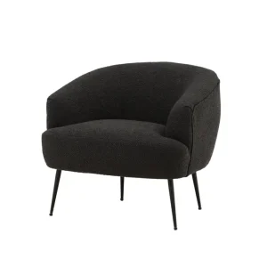Premium Derry fåtölj - Grå/svart från Venture Design- Bra Möbler