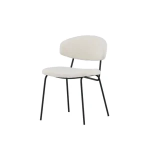 Fynd Chico matstol - Vit/svart från Venture Design- Bra Möbler