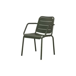 Endast denna vecka Copenhagen karmstol - Dark green från Cane-line- Bra Möbler
