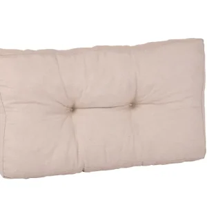 Lotta ryggdyna - Linne 58-63 x 38 cm från Fritab- Bra Möbler Billigare