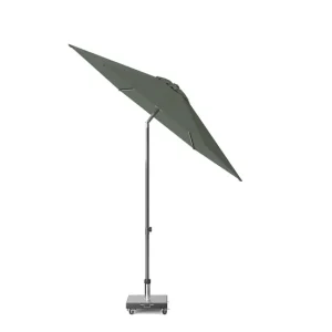 Lisboa parasoll - Anthracite/olive exkl. parasollfot 2,5 m från Platinum Sun & Shade- Bra Möbler Begränsat erbjudande