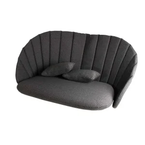 Peacock dynset - Dark grey Till 2-sitssoffa från Cane-line- Bra Möbler Beställ nu