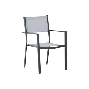 Copacabana karmstol - Svart/grå från Venture Design- Bra Möbler Populärt val