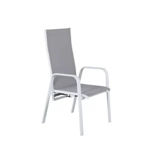 Copacabana positionsstol - Vit/grå från Venture Design- Bra Möbler risnedsättning