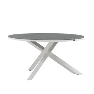 Copacabana matbord - Vit/grå 140 cm från Venture Design- Bra Möbler Nyhet