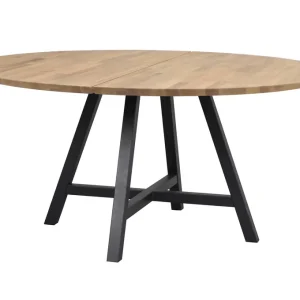 Carradale matbord - Ek/svart 150 cm från Rowico Home- Bra Möbler Begränsat antal