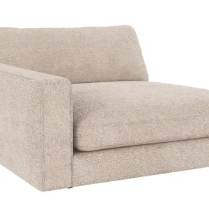 Lägg i varukorgen Duncan 1,5-sitsschäslong V - Ljusgrå (Robin 1) 129 x 150 x 78 cm från Rowico Home- Bra Möbler