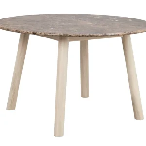 risnedsättning Taransay matbord - Brun/vitpigmenterad 125 cm från Rowico Home- Bra Möbler