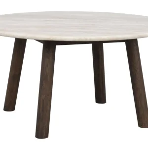 Taransay soffbord - Beige/brun 90 cm från Rowico Home- Bra Möbler Endast idag