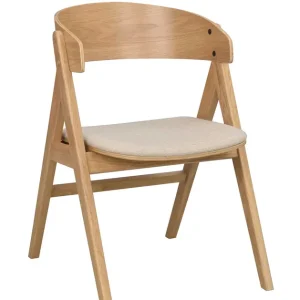 Kampanj Waterton karmstol - Ek/beige från Rowico Home- Bra Möbler