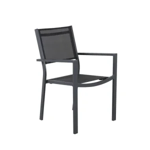 Copacabana matstol - Svart/svart från Venture Design- Bra Möbler Endast denna vecka