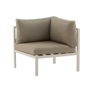 Billig Copacabana hörndel - Beige med beige dyna från Venture Design- Bra Möbler