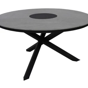 Fri frakt Kenora matbord - Svart/antracit 137 cm från Brafab- Bra Möbler