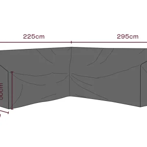 Möbelskydd (Andas) - Till hörnsoffa 225-295 x90 x 70 cm från Brafab- Bra Möbler Populär