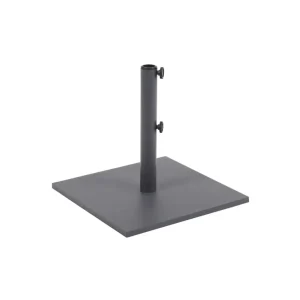 Flat parasollfot - Svart 50 kg (50x50 cm) från Brafab- Bra Möbler Snabb frakt