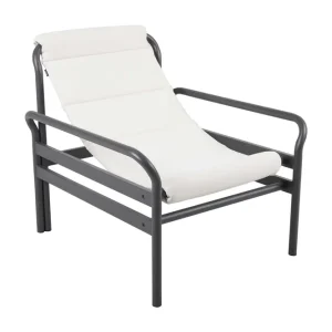 Säker betalning Sling fåtölj - Antracit/vanilla från Brafab- Bra Möbler