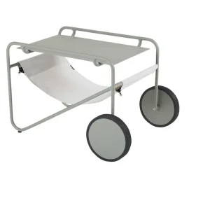 Poul sidobord - Dusty green/offwhite från Brafab- Bra Möbler Reapris