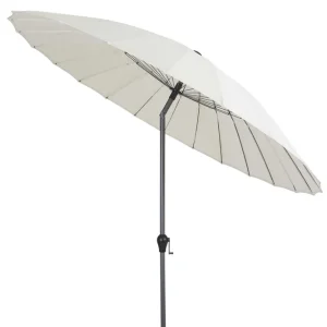 Shanghai parasoll - Antracit/beige 2,7 m från Brafab- Bra Möbler Beställ idag