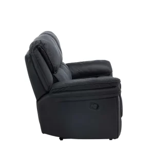 Saranda reclinersoffa - Svart 228 x 99 cm från Venture Design- Bra Möbler Trygg betalning