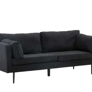 Boom 3-sitssoffa - Svart 203 x 86 cm från Venture Design- Bra Möbler Lägg i varukorgen