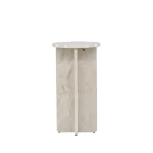 Ålesund sidobord - Beige 40 cm från Venture Design- Bra Möbler Erbjudandepris