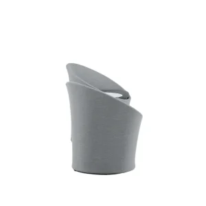 Outlet Spoga cafégrupp - Svart med grå dyna 2 fåtöljer & bord 40 cm från Venture Design- Bra Möbler
